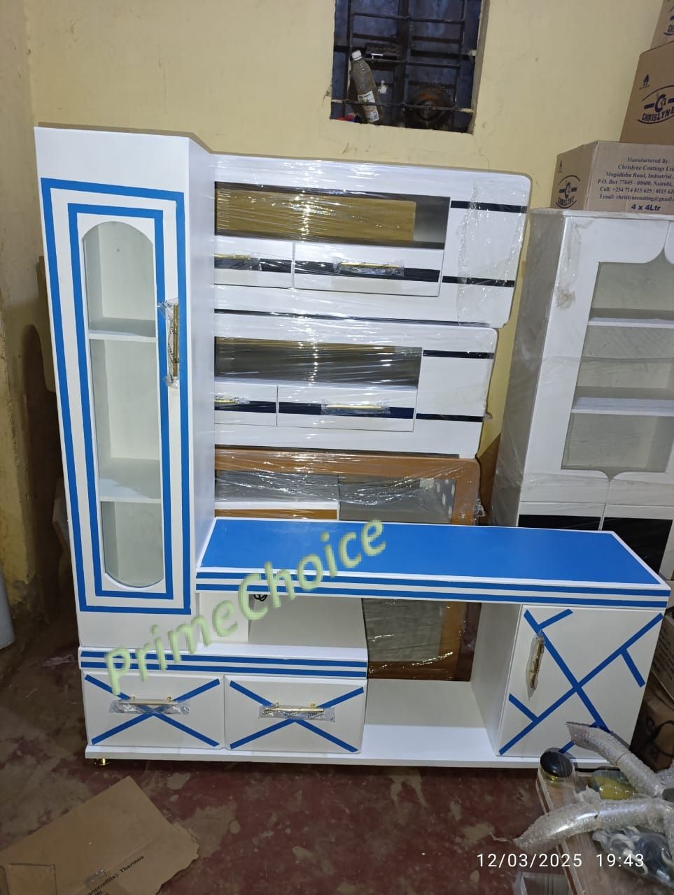 Modern TV Stand 5FT With LED Lights High Quality Wooden TV Stand Stylish Classic and Durable