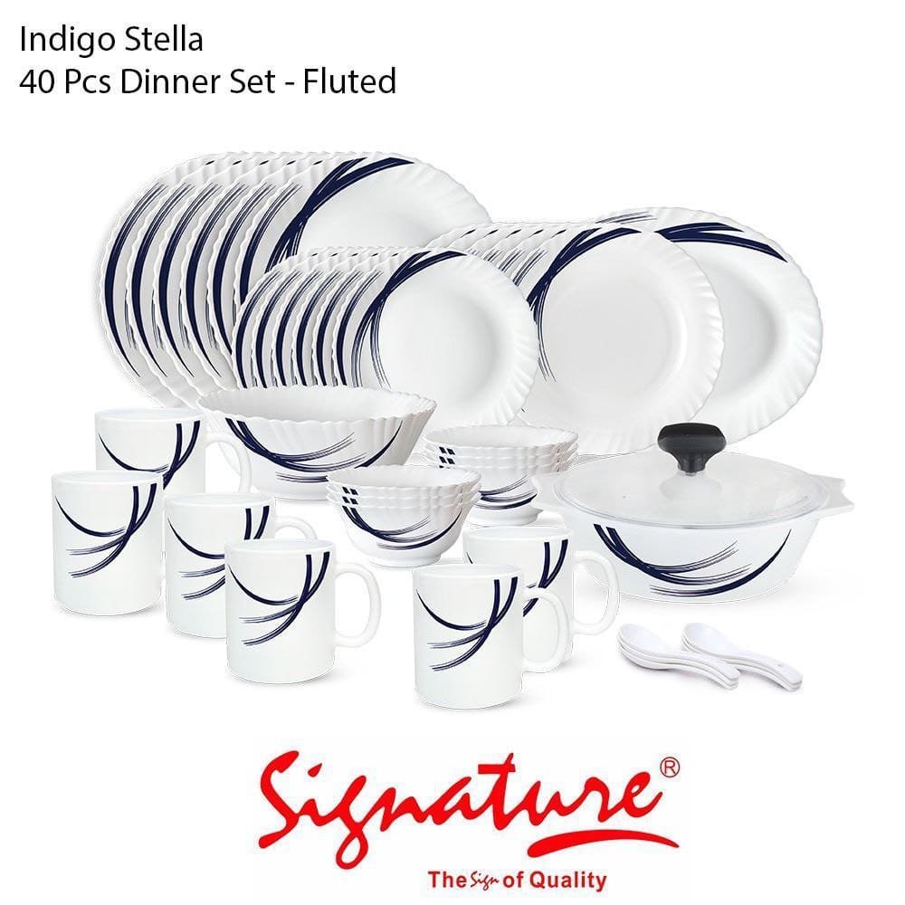 40pcs Signature Kitchen Dinner Set...its Microwave Friendly,Dish washer friendly,Elegant
