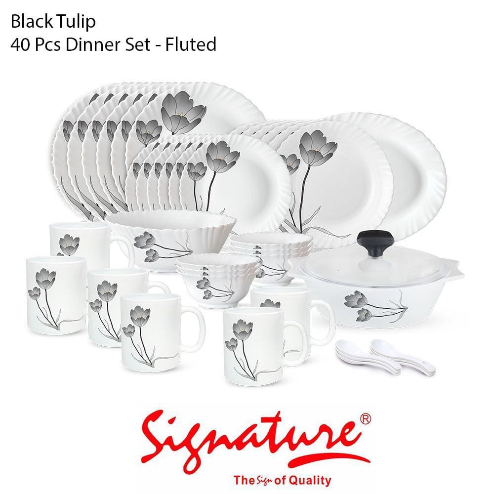 40pcs Signature Kitchen Dinner Set...its Microwave Friendly,Dish washer friendly,Elegant