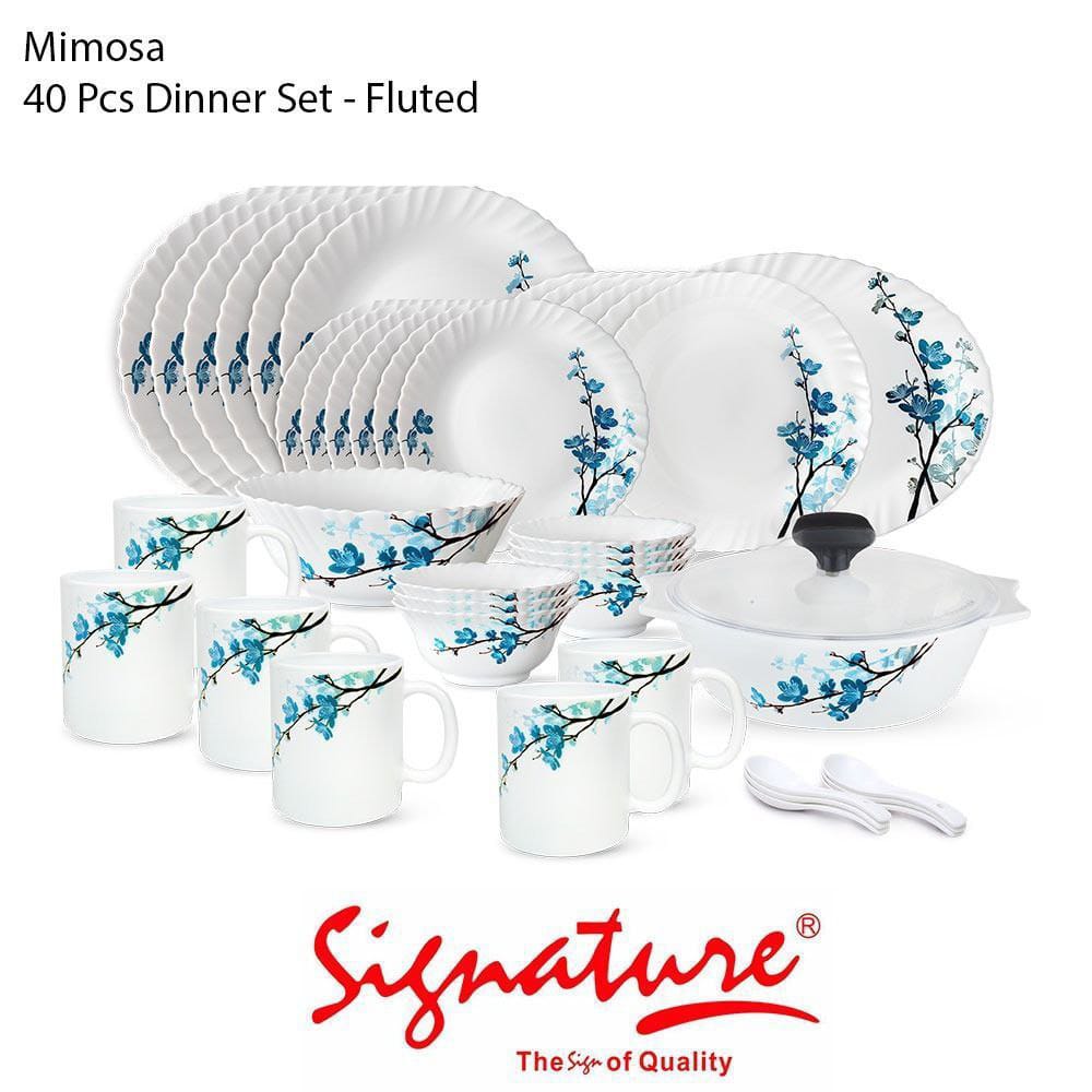 40pcs Signature Kitchen Dinner Set...its Microwave Friendly,Dish washer friendly,Elegant