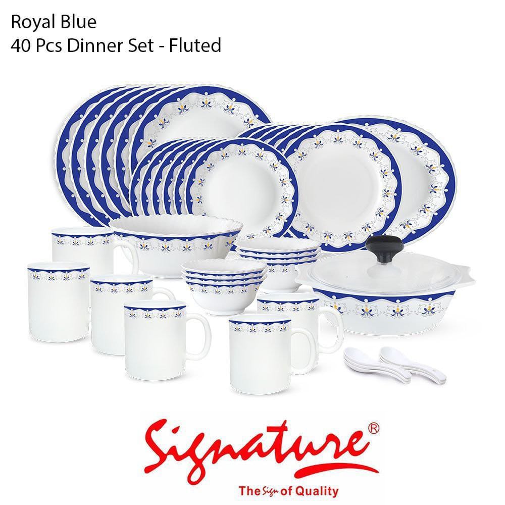 40pcs Signature Kitchen Dinner Set...its Microwave Friendly,Dish washer friendly,Elegant