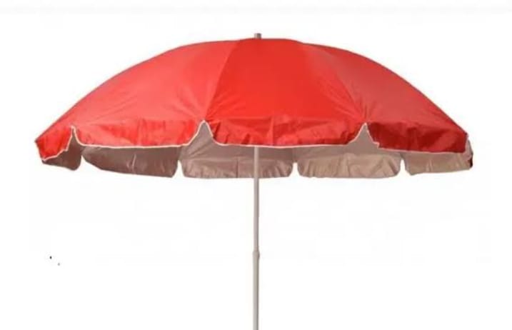 Portable Outdoor medium size umbrella...for business,gardens,hotels and schools.