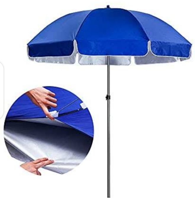 Portable Outdoor medium size umbrella...for business,gardens,hotels and schools.