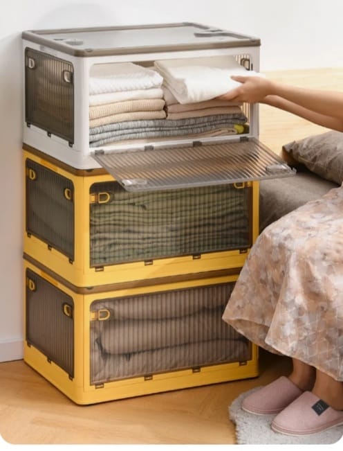 Multifunction Home Storage Box/Organizer for Storing Toys,Books,Kitchen Groceries,Beddings,Socks and Innerwares etc.