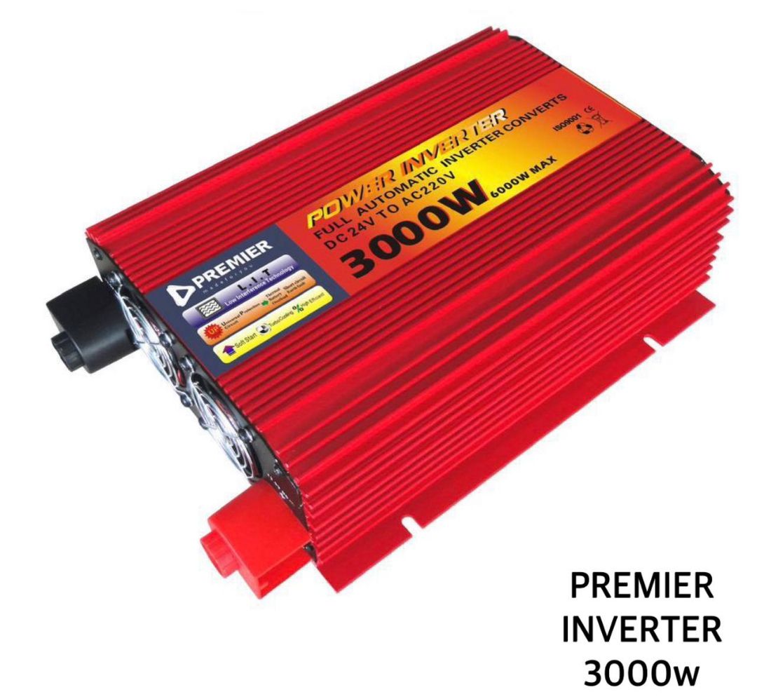Full Automatic Powerful Inverter...inverts power from DC to AC.1000 watts