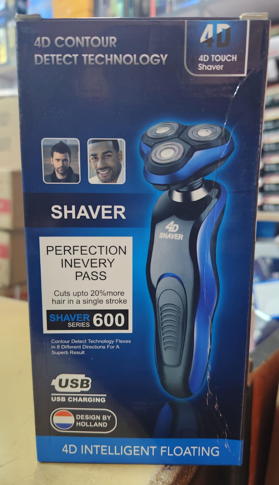 4D Touch Smoother Shaving Machine with touch shaver and USB Charging