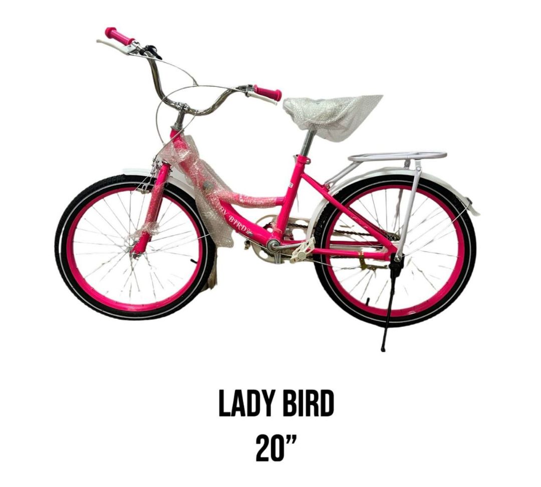 8-11 years Lady Bird Classy and Beatiful Girls Riding Bicycle with the size of 20''