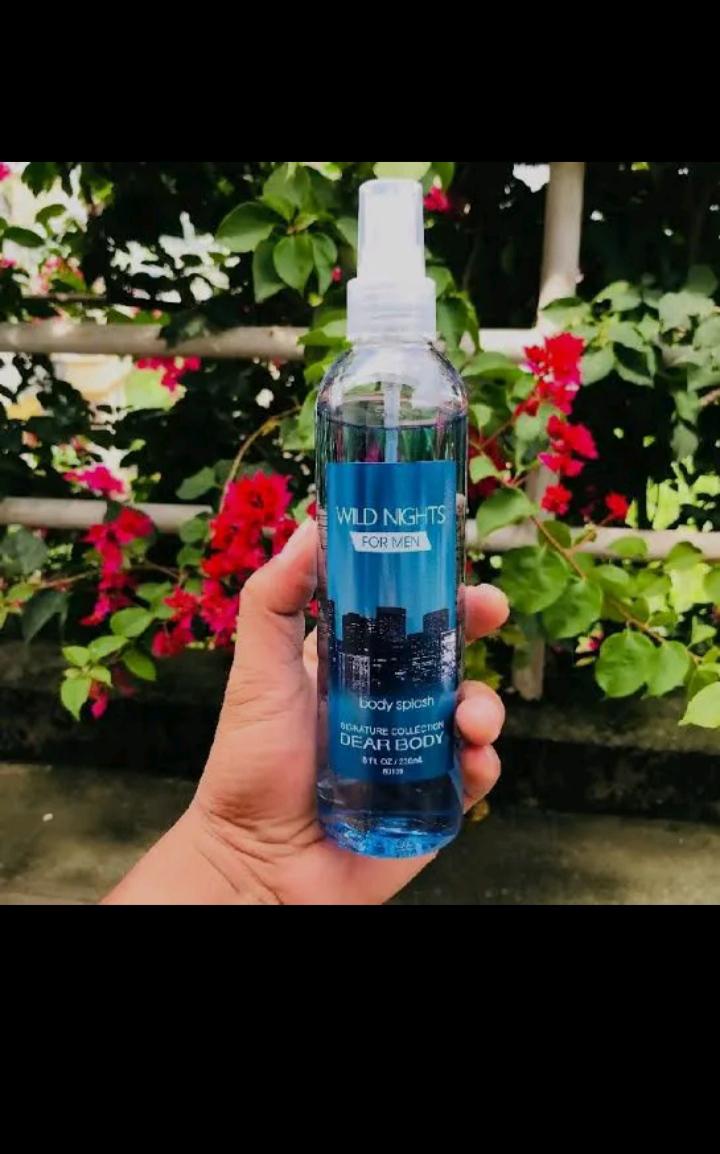 Wild night body splash for Men