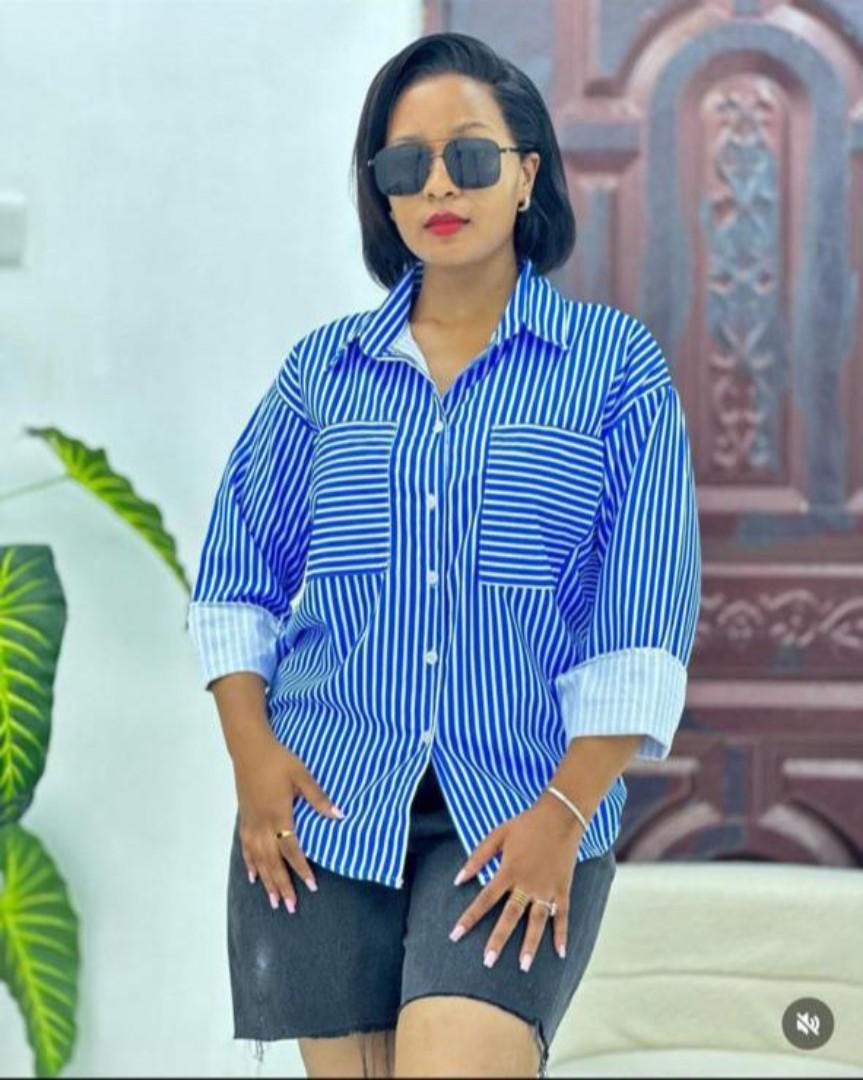 Ladies Fashion Official/Casual Elegant Shirt (Big Fitting)