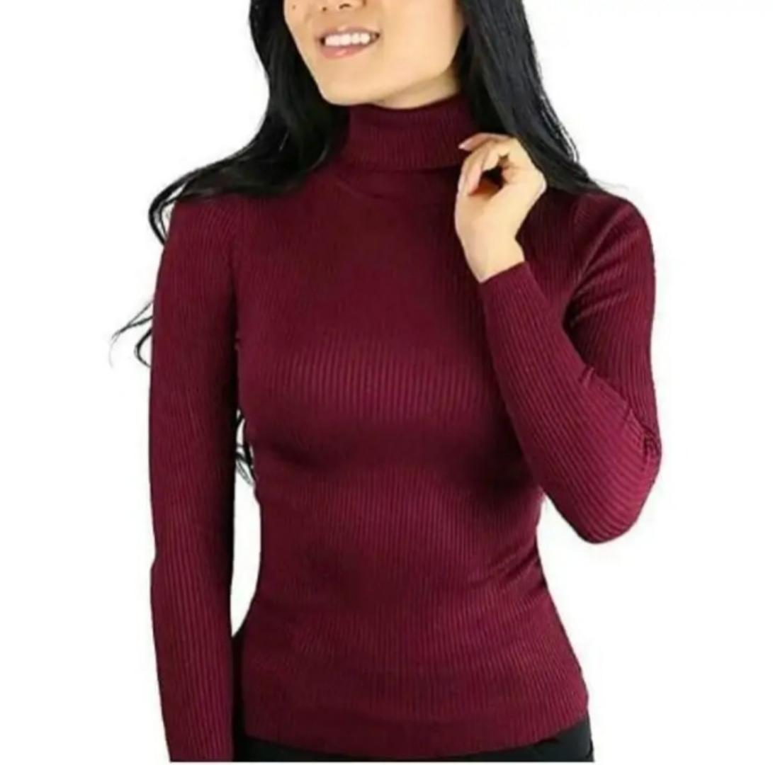 Premium Quality Elegant and Fashionable Ladies Stylish Light Weight Ladies Turtle/Pull/Full Neck Sweater Tops
