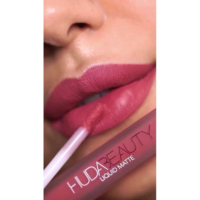 Huda Beauty  Beautiful Lips Assorted Matte Liquid Lipstick Long-lasting Rich Color Payoff Doesn't Break