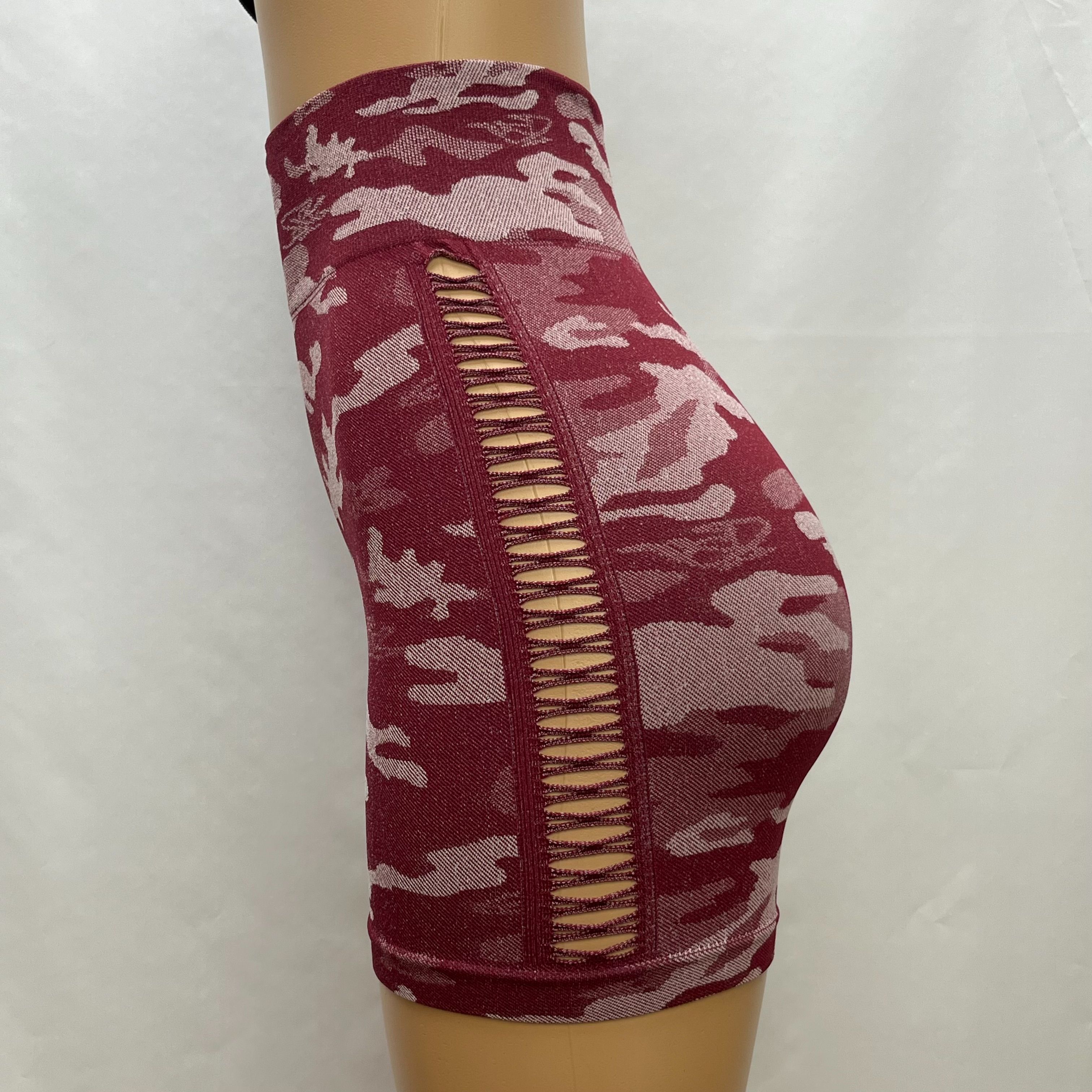 European And American Camouflage Sexy High-Waisted Hip Lifting Pants Gym Pants