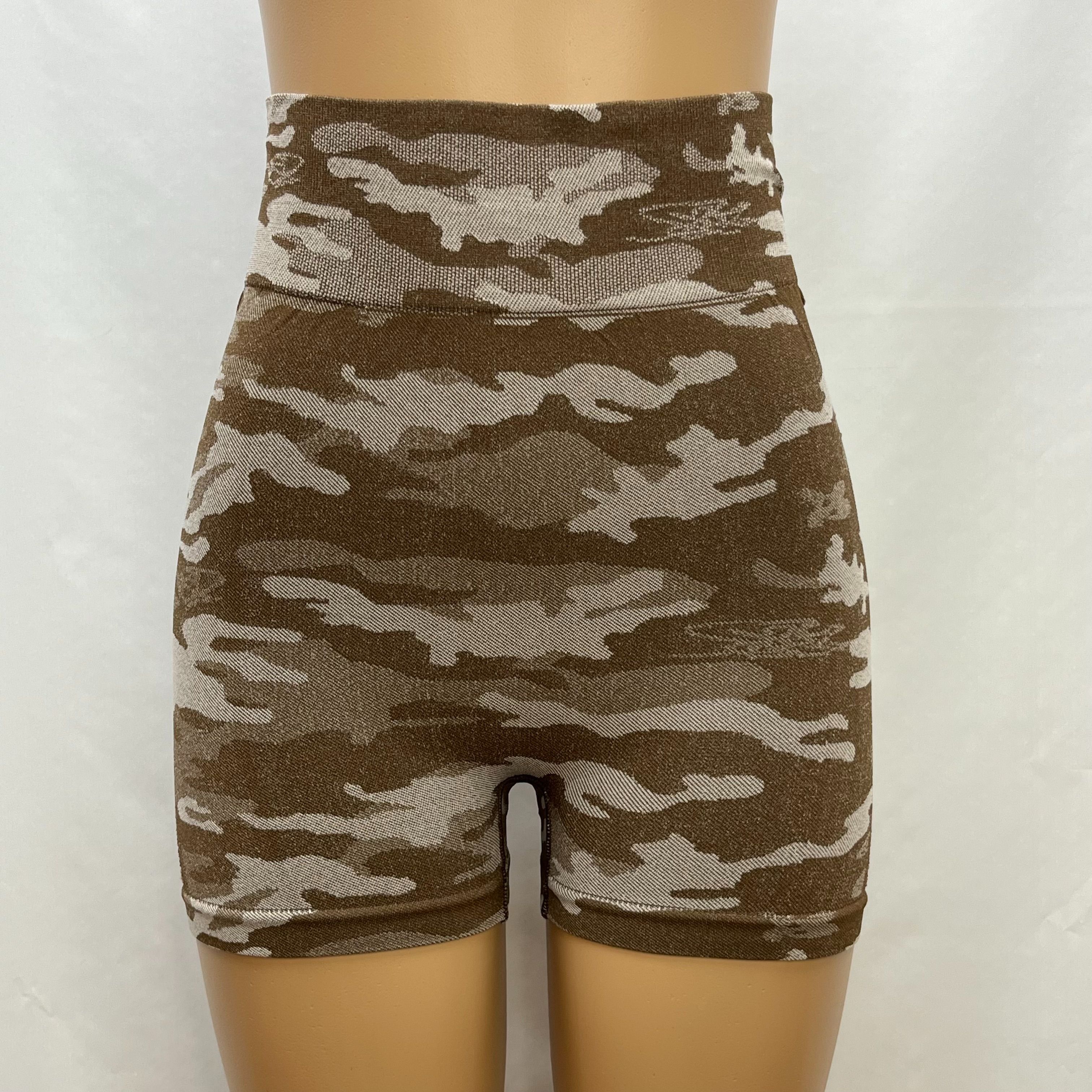 European And American Camouflage Sexy High-Waisted Hip Lifting Pants Gym Pants