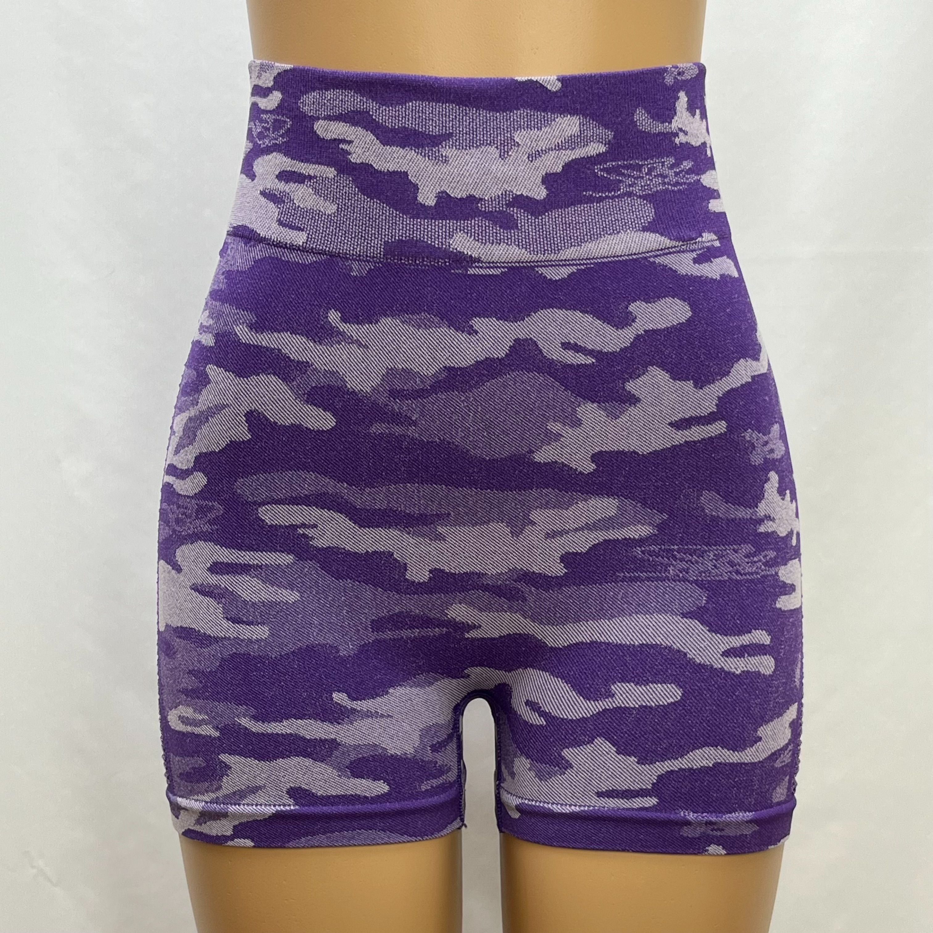 European And American Camouflage Sexy High-Waisted Hip Lifting Pants Gym Pants