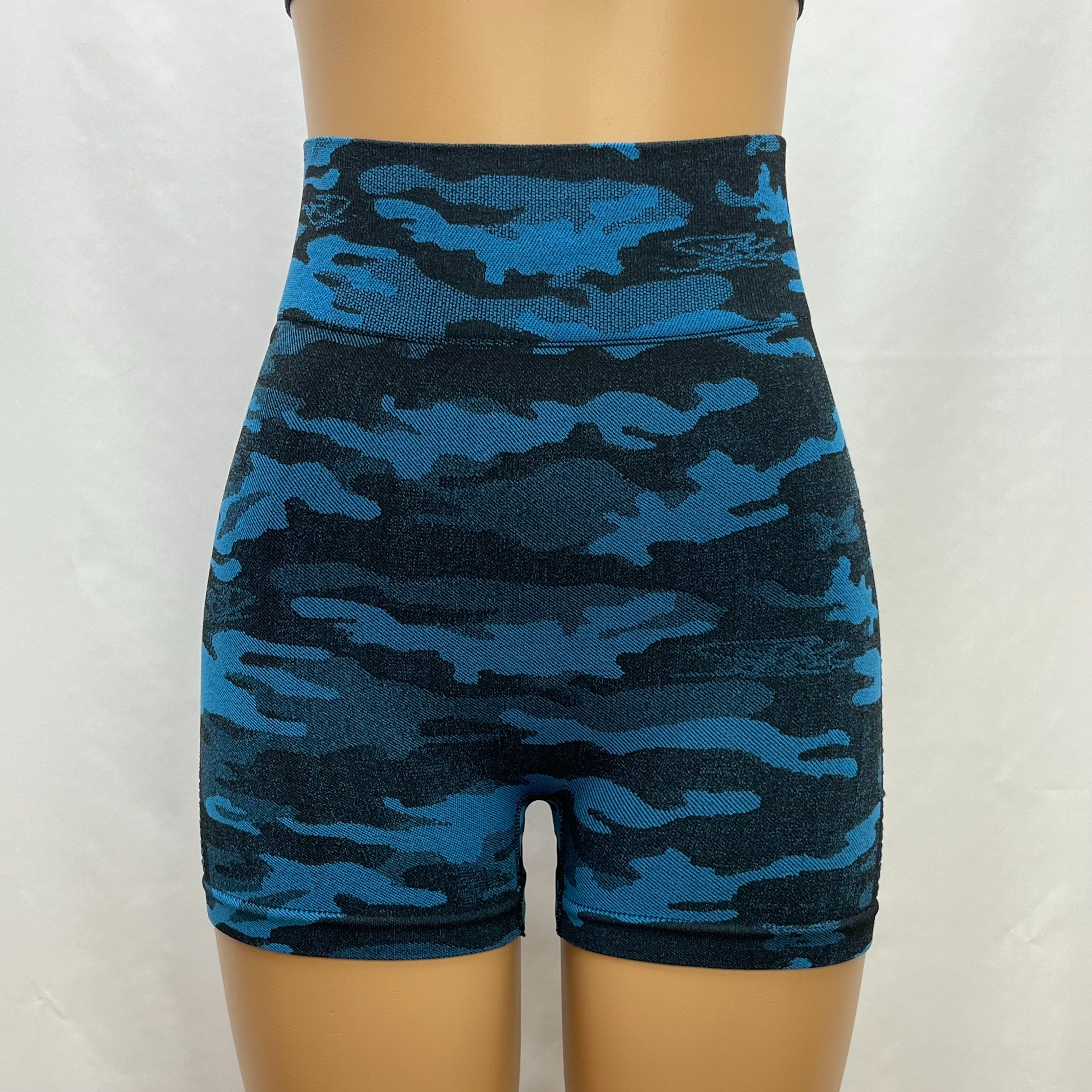 European And American Camouflage Sexy High-Waisted Hip Lifting Pants Gym Pants