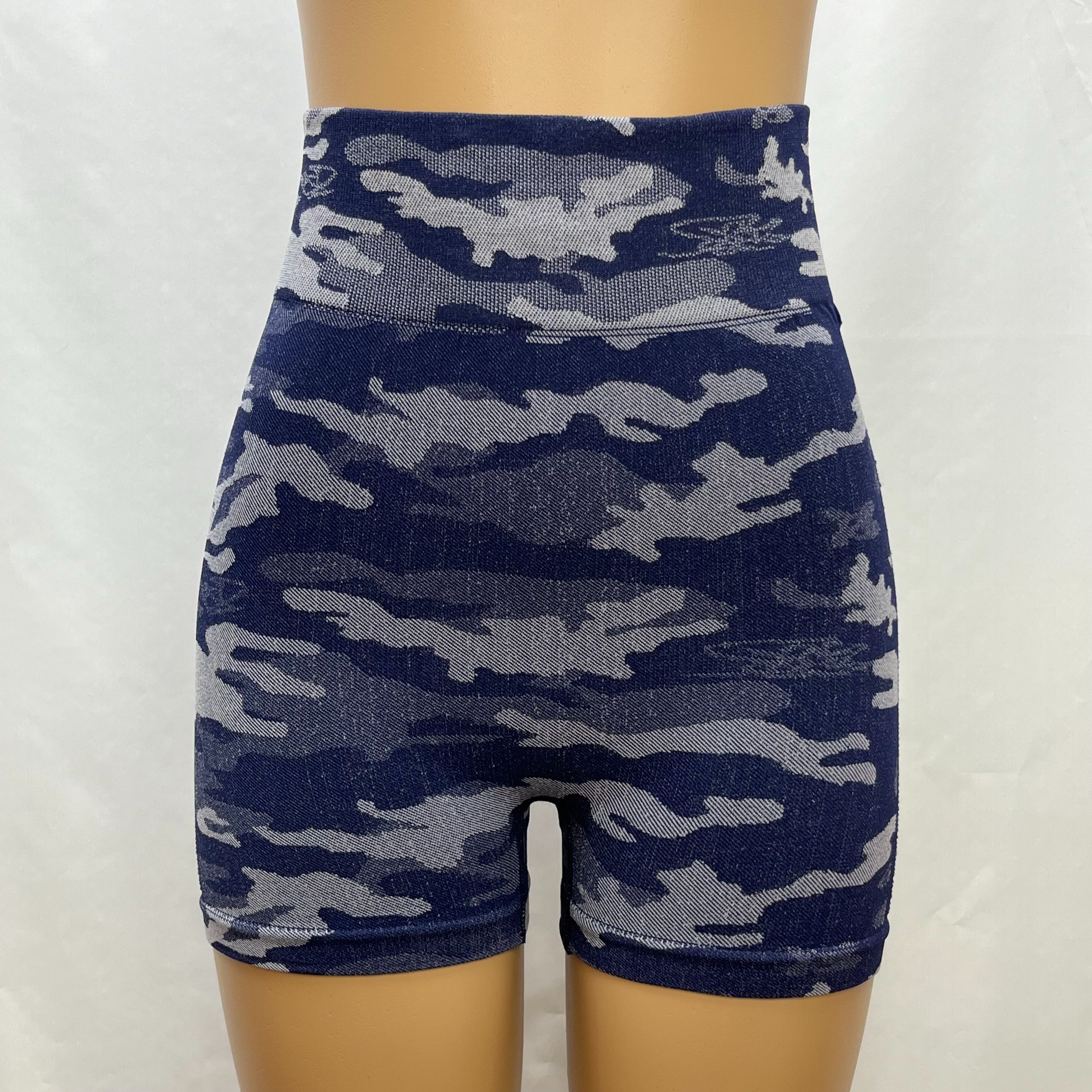 European And American Camouflage Sexy High-Waisted Hip Lifting Pants Gym Pants