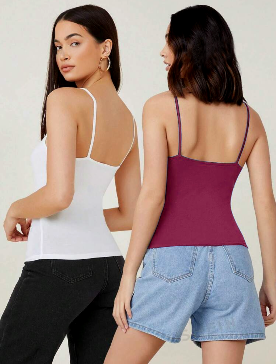 European And American Style Sexy And Pure Desire Girl Camisole Sexy And Versatile To Show A Good Figure