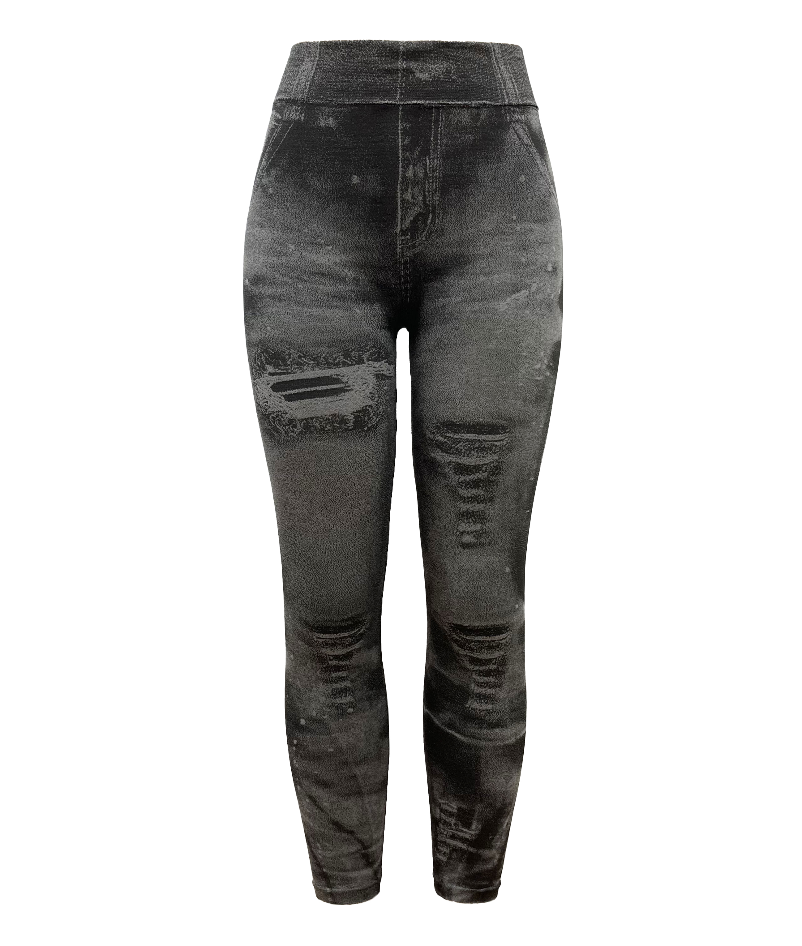 High Stretch Tight Denim Patterned Printed Pants High quality Sports Legging