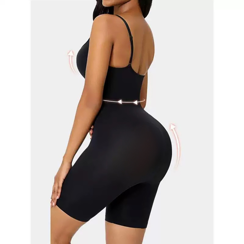 New Cross-Border Plus Size Postpartum Corset Thin Flat Corner High Waist Tummy Tucked Pants Suspenders Seamless Sexy Shapewear