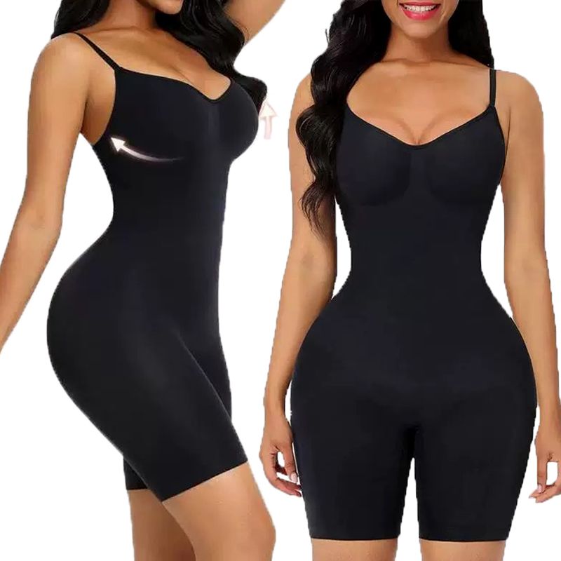 New Cross-Border Plus Size Postpartum Corset Thin Flat Corner High Waist Tummy Tucked Pants Suspenders Seamless Sexy Shapewear