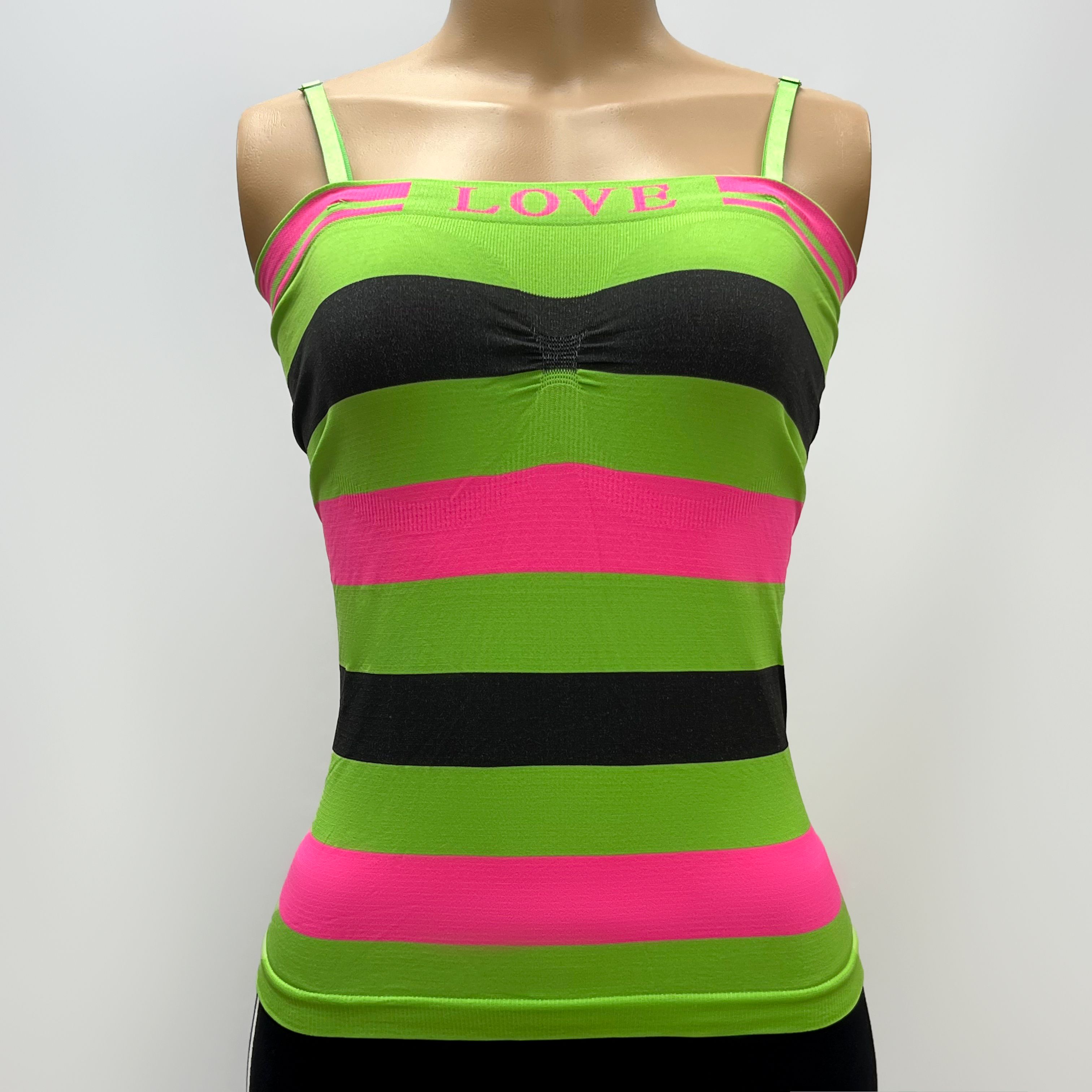 Slash Neck Vest Sexy Spicy Girl Candy Colored Bottom Camisole Without Chest Cushion Beautiful Back Tank Top