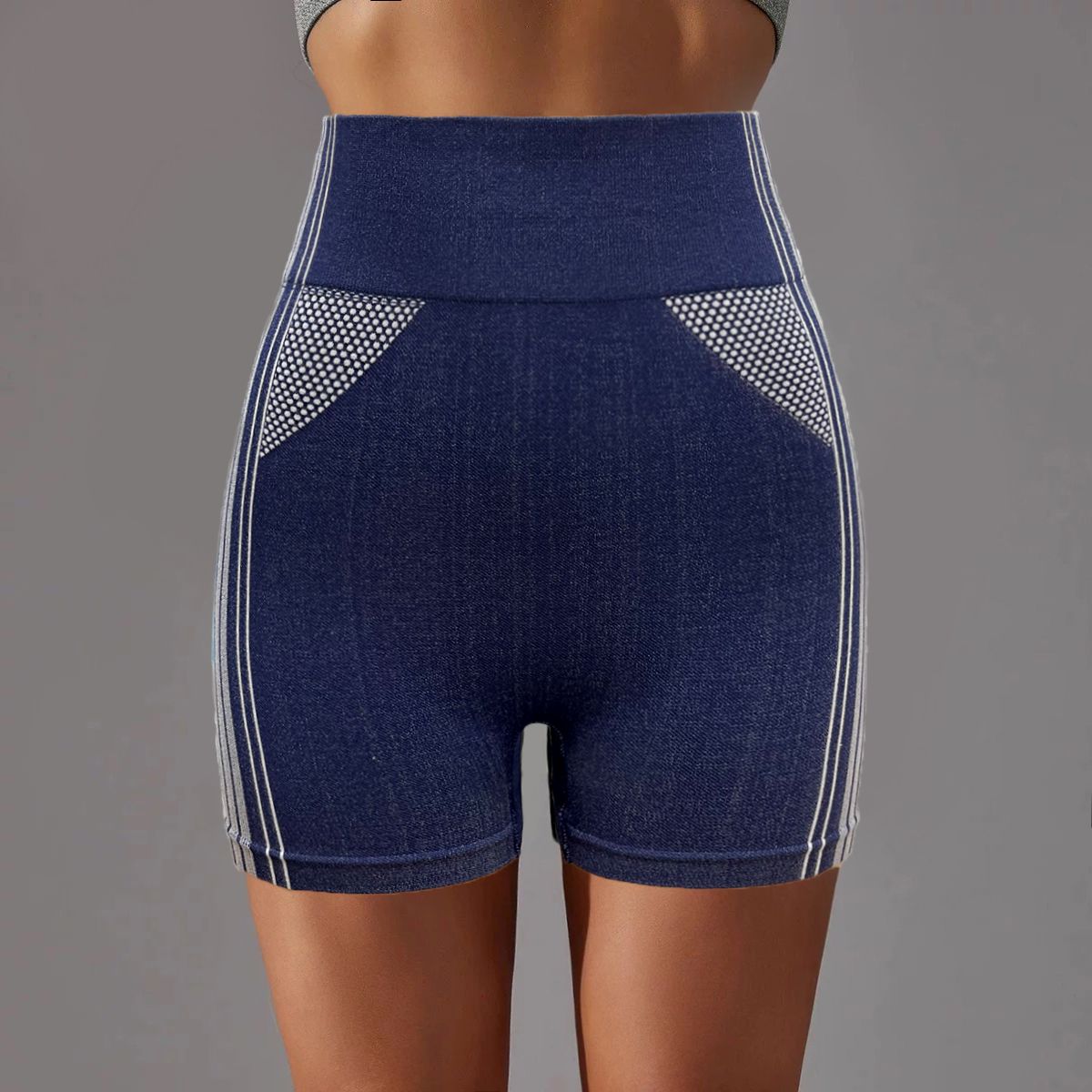 Compression Shorts seamless High Waist Hip Lift Elastic Tight Fitness Sports Yoga Shorts Beautiful Buttocks and Slimming Effect