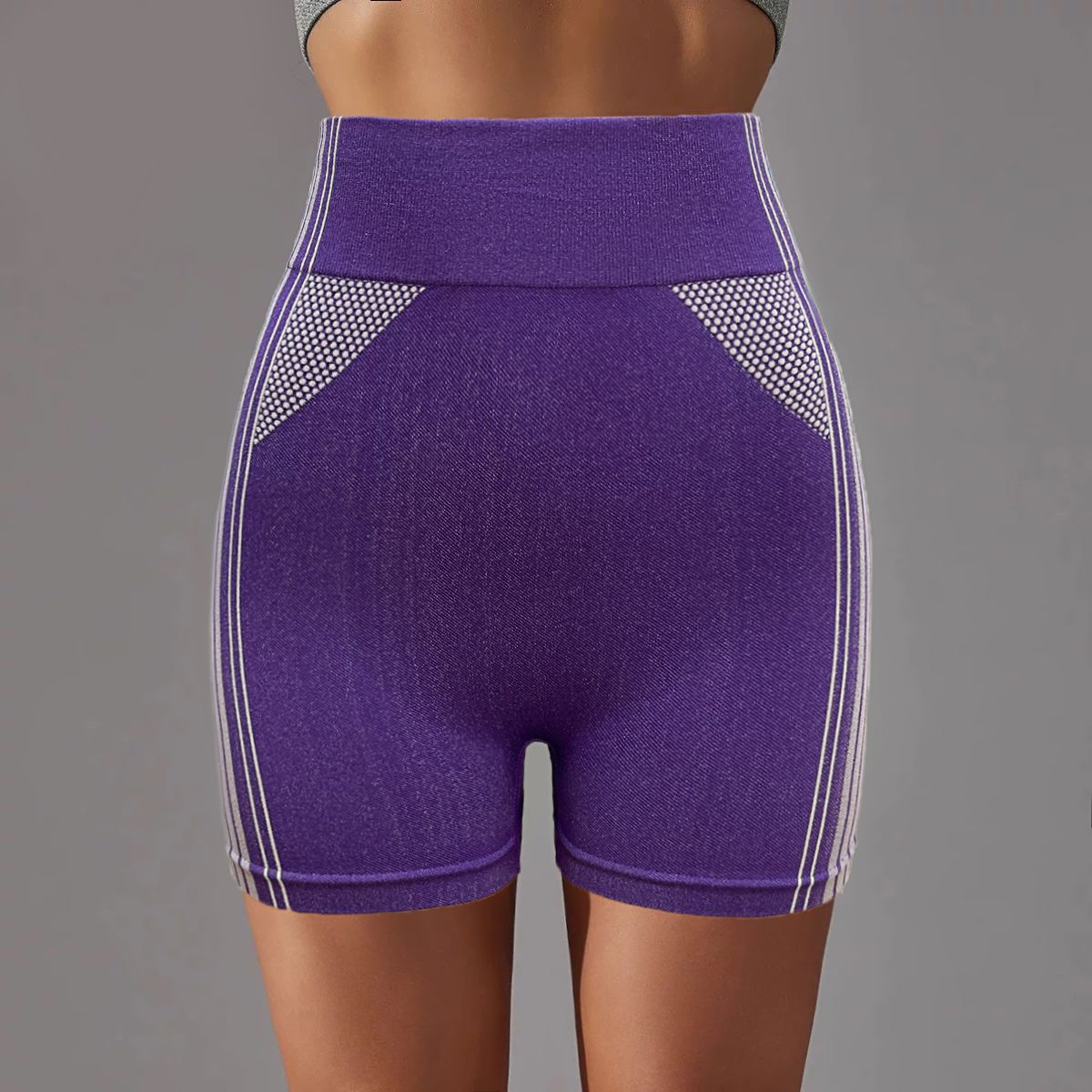 Compression Shorts seamless High Waist Hip Lift Elastic Tight Fitness Sports Yoga Shorts Beautiful Buttocks and Slimming Effect