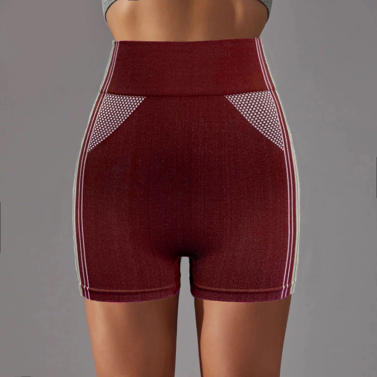 Compression Shorts seamless High Waist Hip Lift Elastic Tight Fitness Sports Yoga Shorts Beautiful Buttocks and Slimming Effect