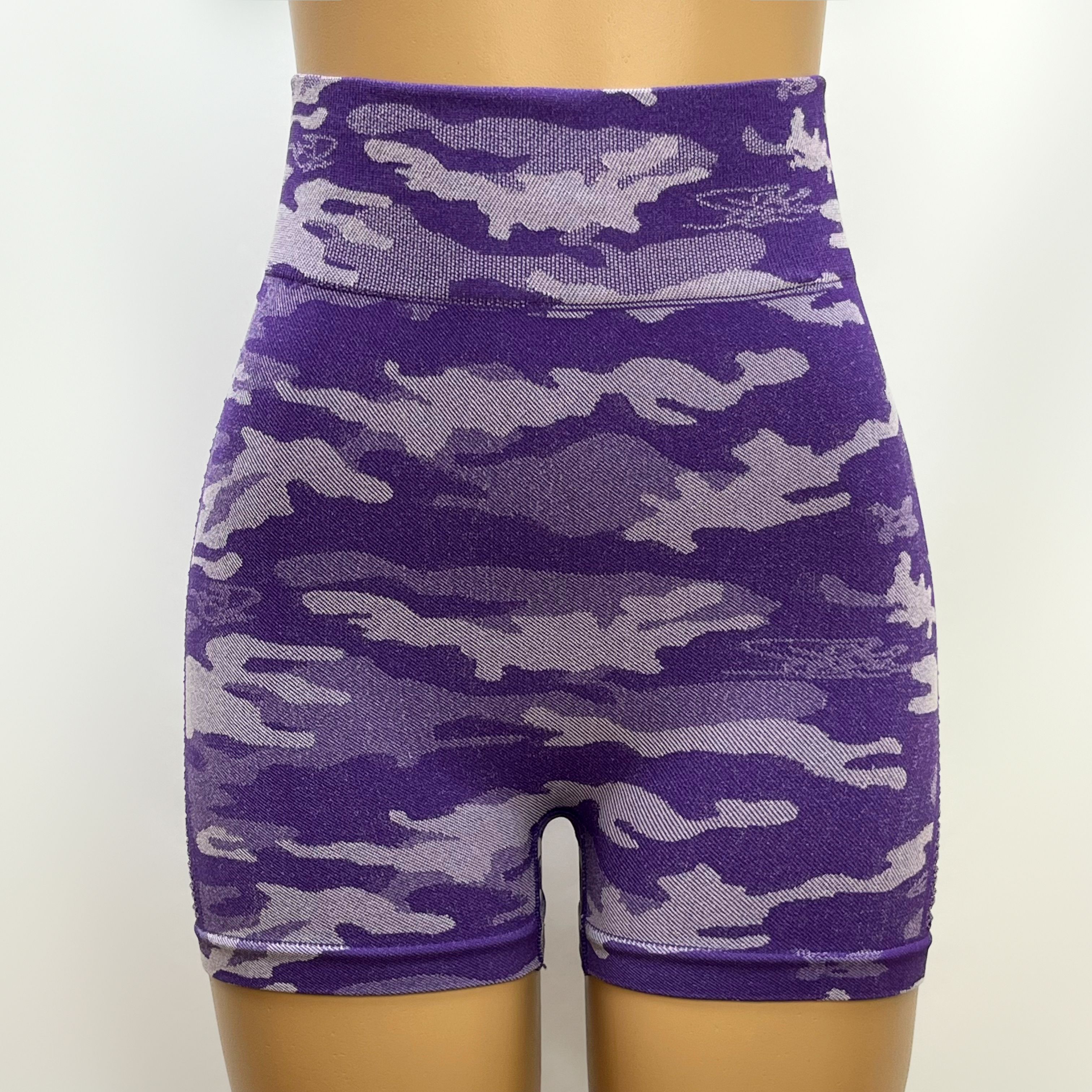 Camouflage Pattern Yoga Pants Breathable and Comfortable Fitness Leggings Workout Shorts