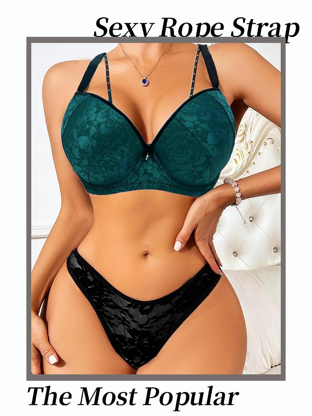 Push-Up Plunge Bra with Enhanced Support – Perfect for Low-Cut Outfits Sports Bra High Impact – Moisture-Wicking Bounce Control