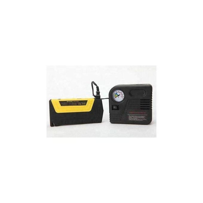 Car Battery Power Bank Jump Starter With Air Compressor