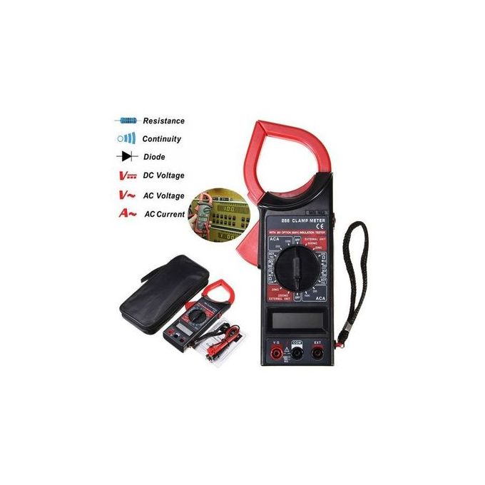 Digital Clamp Meter Multimeter AC/ Current Volt Tester