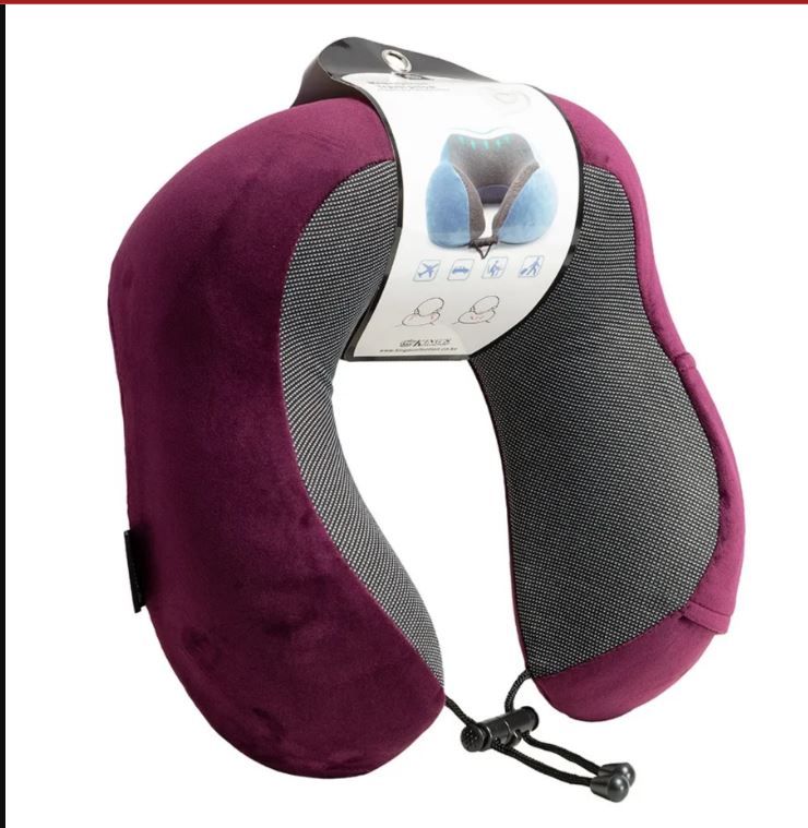 Kings collection 3D Memory foam Neck Travel Pillow
