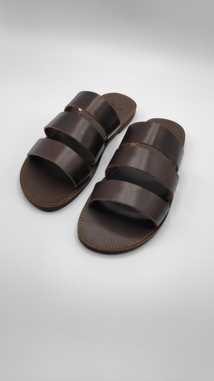 New Men's Shoes pure leather sandals Cool Men Non-Slip Beach Sandals Slippers Dad Casual Air Force Fashion  Inside and Outside Birthday Household Shoes Durable Shoe Sandals