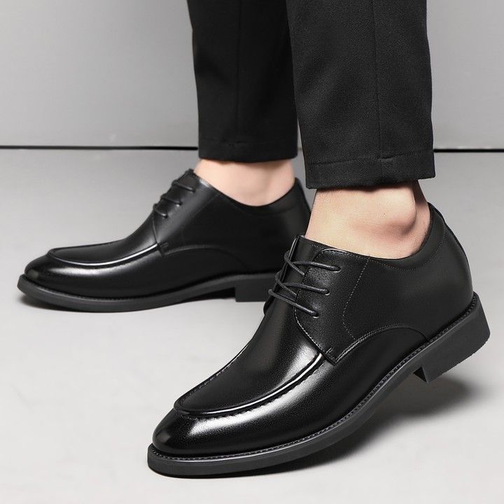 CLEARANCE SALE !!!   Leather Pure genuine Men cow leather oxfords groom shoes genuine leather official or casual can be worn with suits or casually for any occasion
