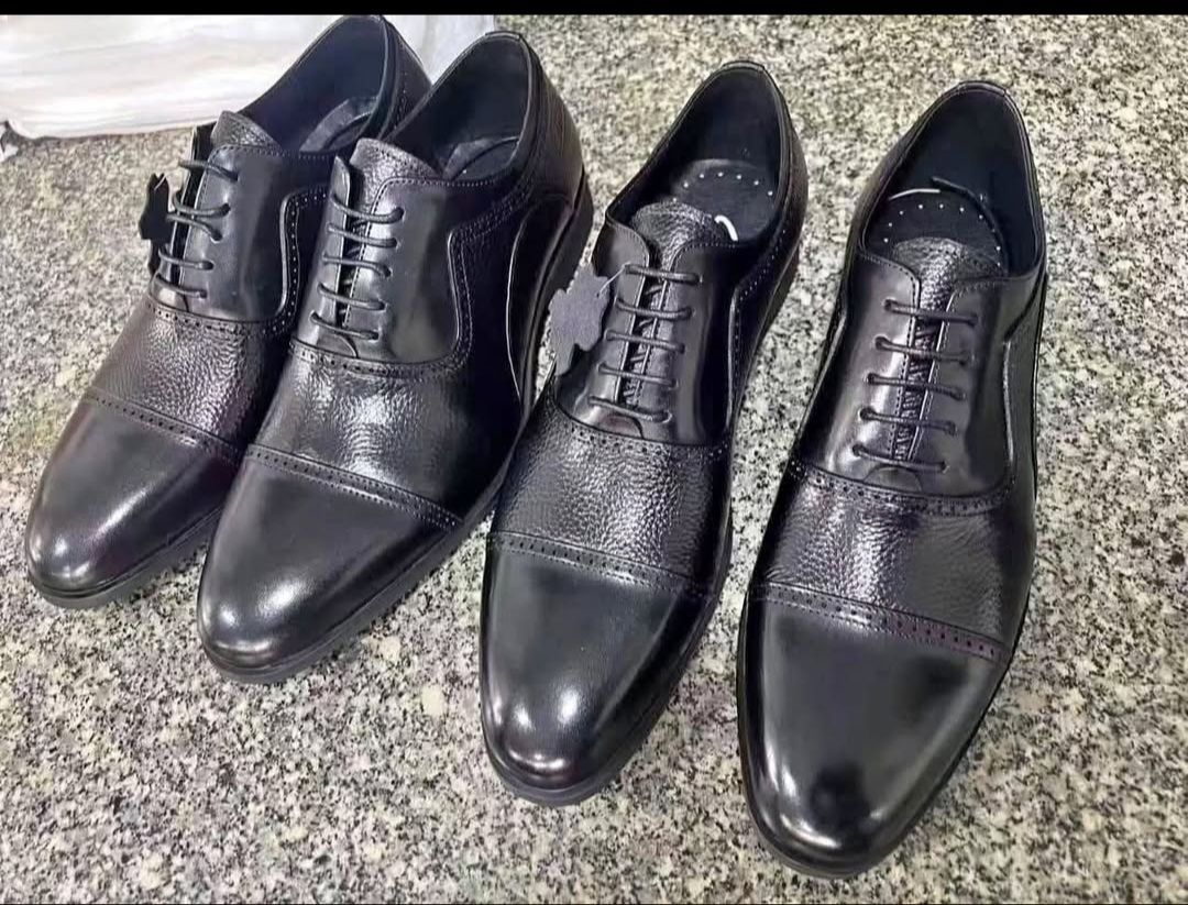 CLEARANCE SALE !!!Leather Pure genuine Men cow leather oxfords groom shoes genuine leather official or casual can be worn with suits or casually for any occasion