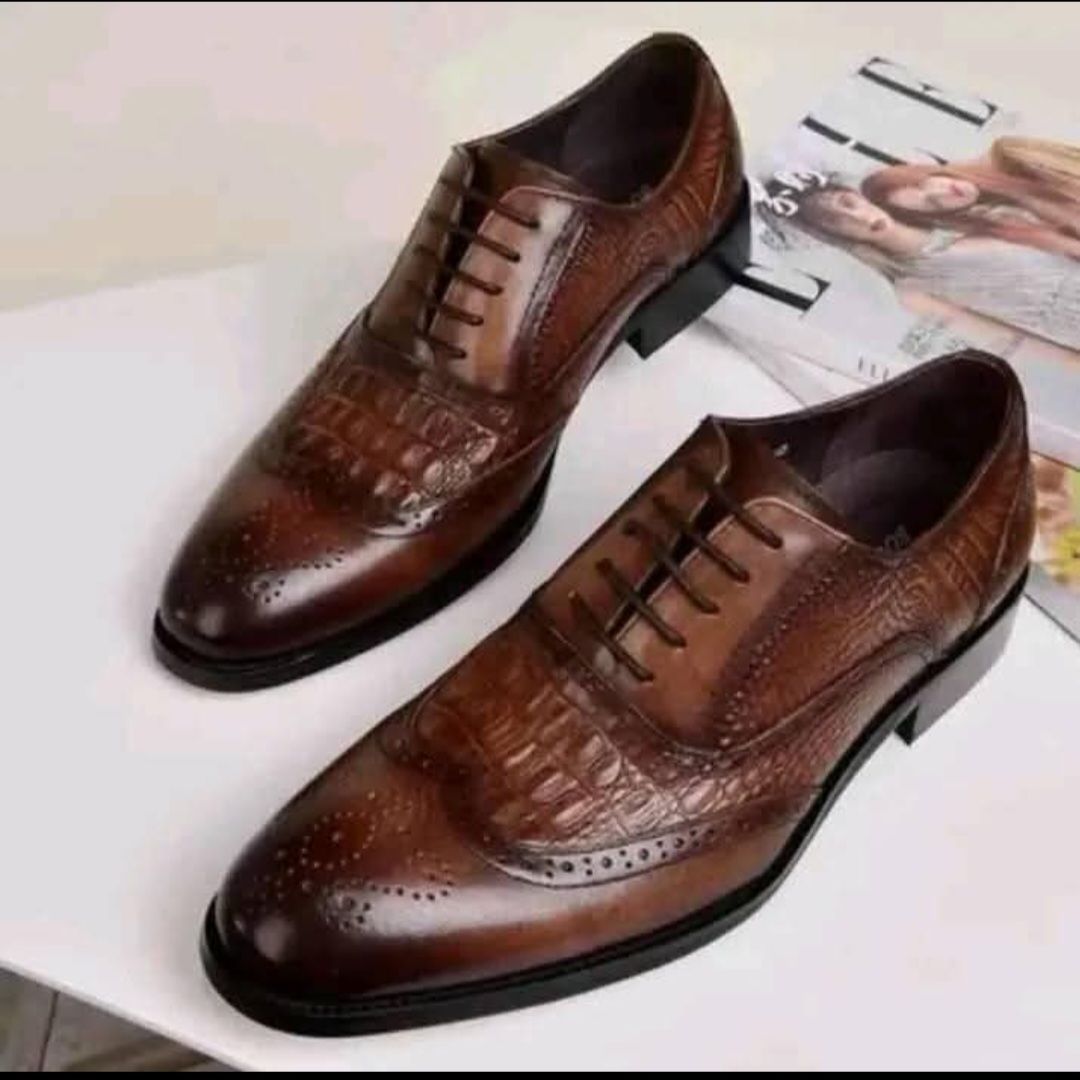 CLEARANCE SALE !!!Leather Pure genuine Men cow leather oxfords groom shoes genuine leather official or casual can be worn with suits or casually for any occasion