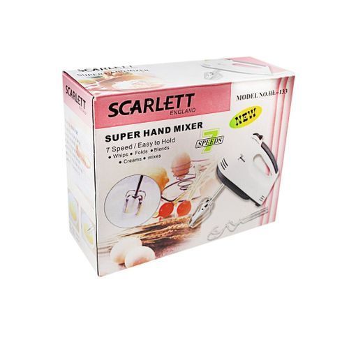 Scarlett 7 Speed Super Hand Mixer HE-133
