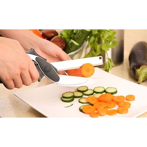 Clever Cutter 2 In 1 Knife For Cutting,Chopping And Slicing