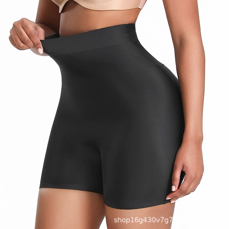 Seamless High Waist Tummy Tucker & Butt Lifter Shapewear Shorts for Women - 3-in-1 Body Shaper with Hip Pads | Slimming Waist Trainer Control Pants