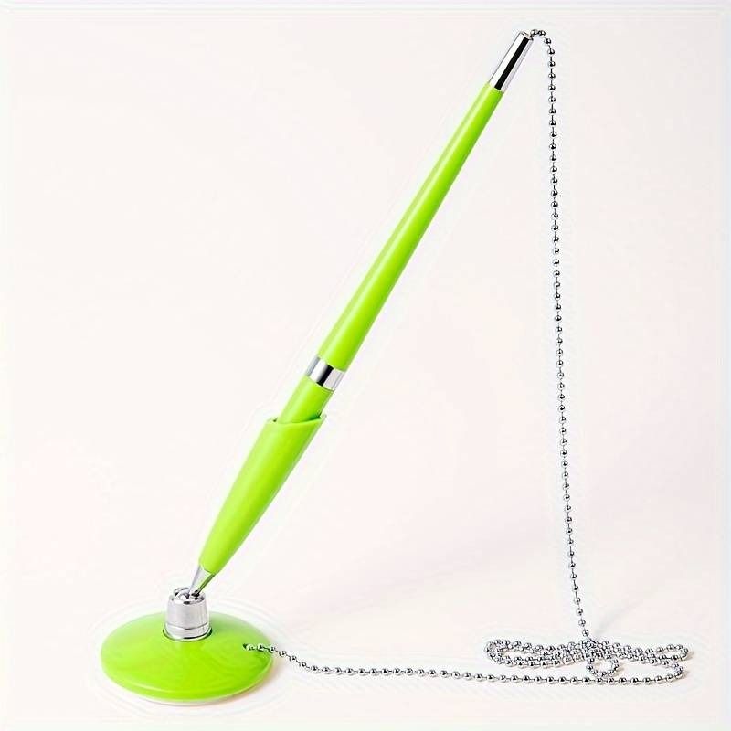 Bank Hotel Desktop Adhesive Fixed Chain Signature Pen Advertising Ballpoint Pen