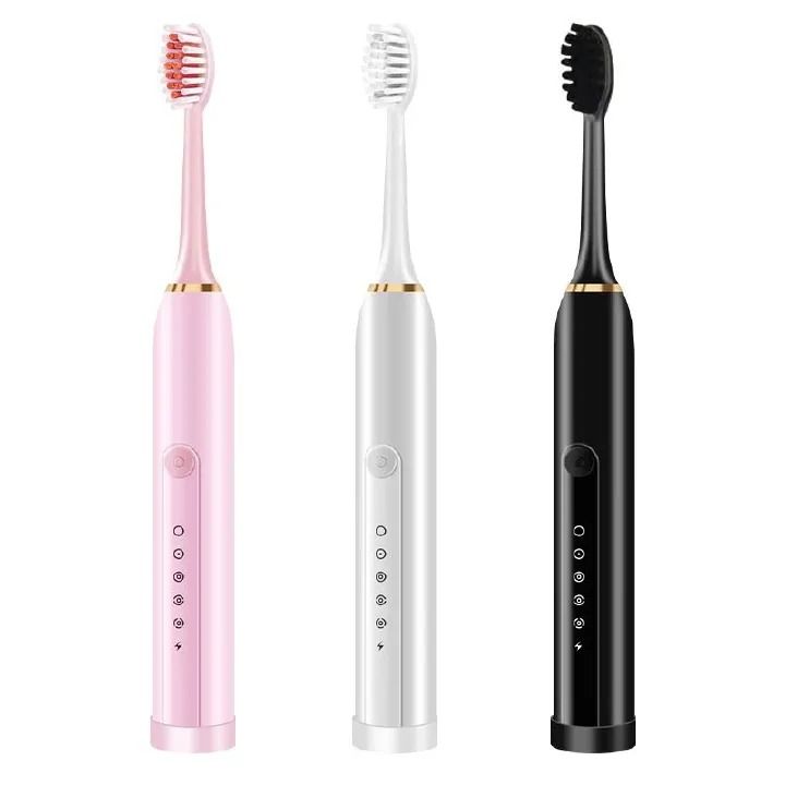 Electric toothbrush adult model rechargeable model soft bristles automatic sonic rechargeable intelligent teeth cleaner