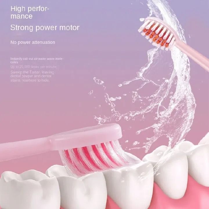 Electric toothbrush adult model rechargeable model soft bristles automatic sonic rechargeable intelligent teeth cleaner