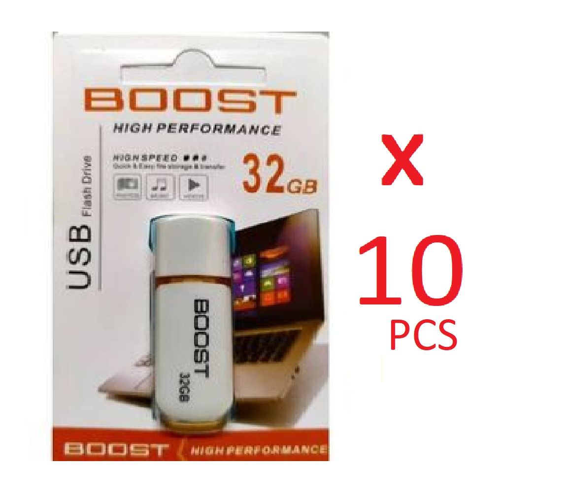 10 PCs (Wholesale Price - 2GB / 4GB / 8GB / 6GB / 32GB) Boost Original Flash disk drive for Re-Sale