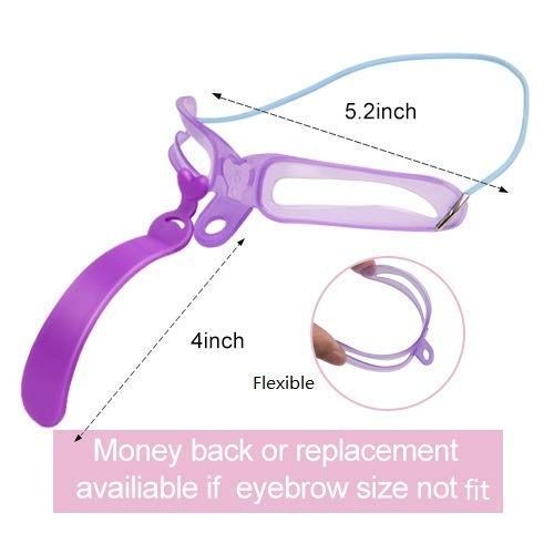 8 Pieces/Set Eye Brow Shaping Stencils Tools Kit Reusable Washable Grooming Portable Templates Make Up Cosmetics Professional