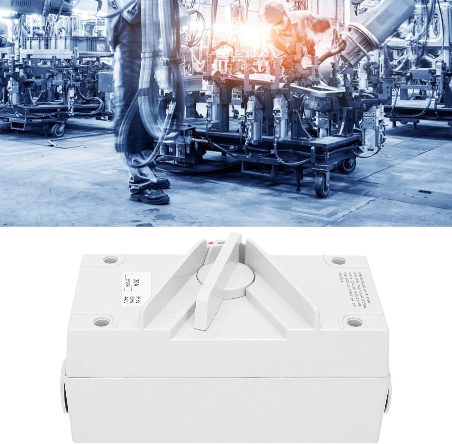 IP66 AC Isolator Switch 35A AC Electric AC Isolation Switch DISCONNECT SWITCH