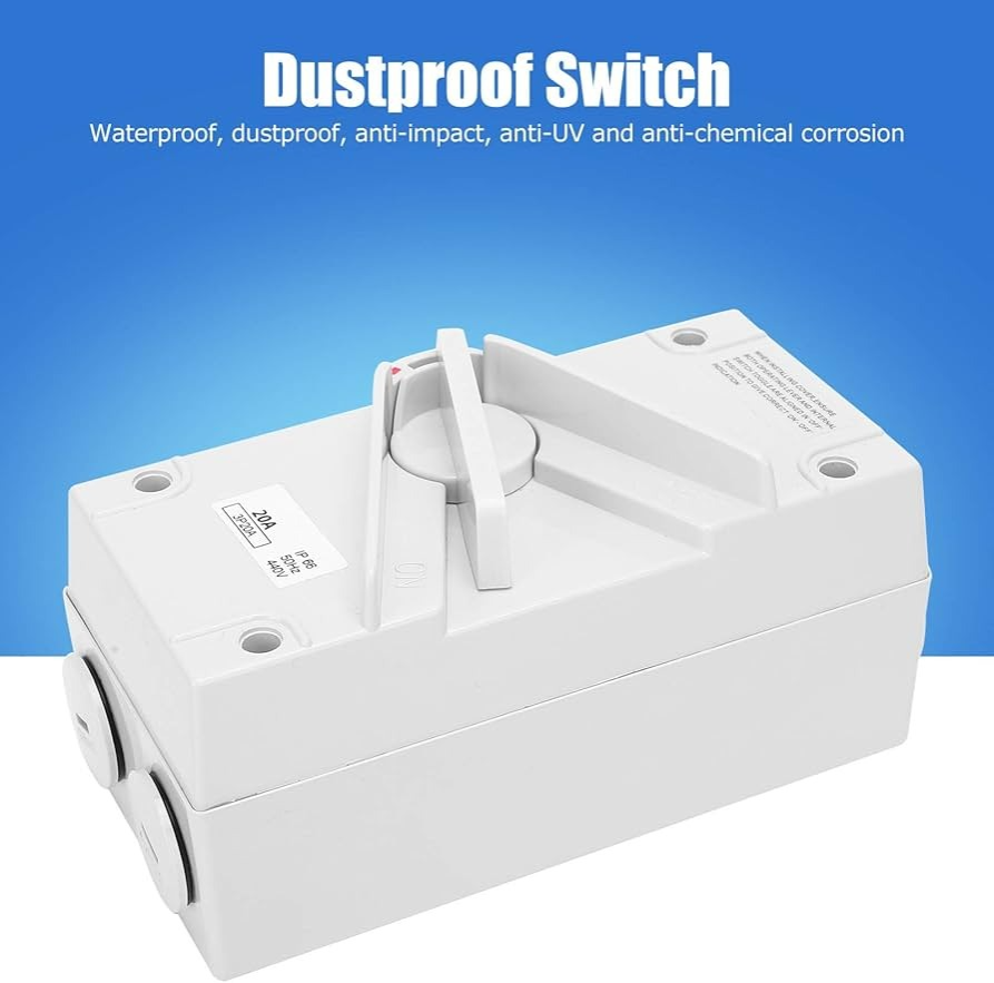 IP66 AC Isolator Switch 35A AC Electric AC Isolation Switch DISCONNECT SWITCH