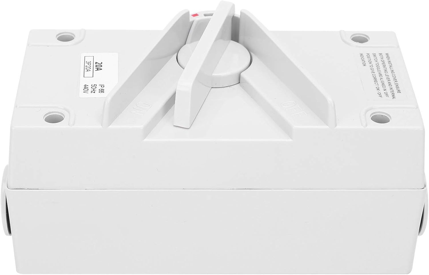 IP66 AC Isolator Switch 35A AC Electric AC Isolation Switch DISCONNECT SWITCH