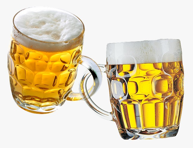2 PCS Traditional Custom Dimple Beer Mug - Engraved Beer Mug