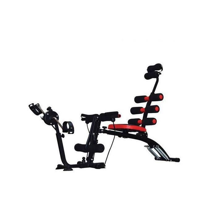 7 In 1 ABS Fitness Machine With Bike Pedals - Home Gym Fitness Bench